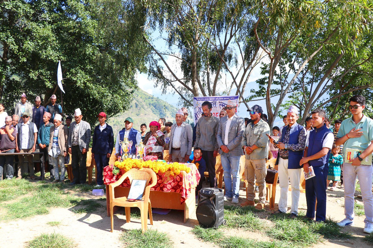 दोस्रो पुरमल स्मृति कप भलिबल प्रतियोगिता उद्धघाटन